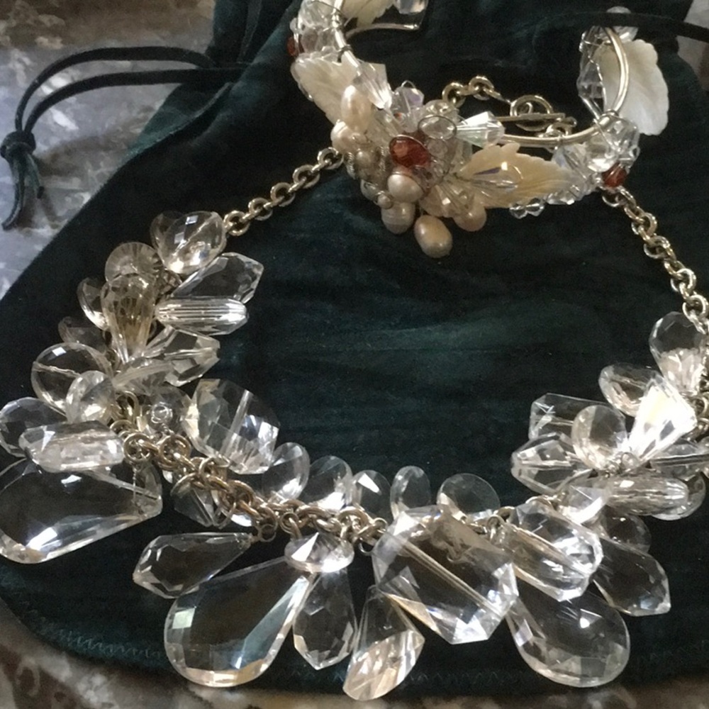 Crystal Bracelet and necklace